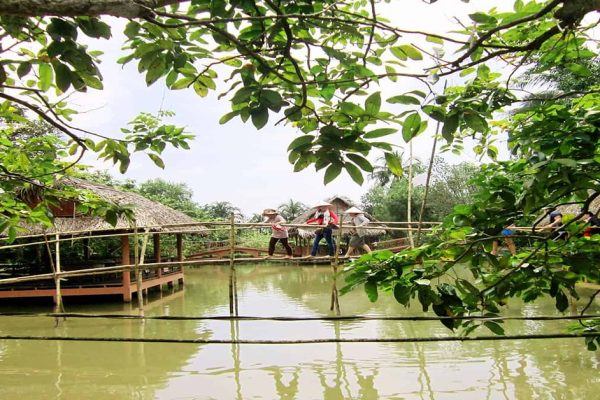 Where to find monkey bridge in Vietnam?