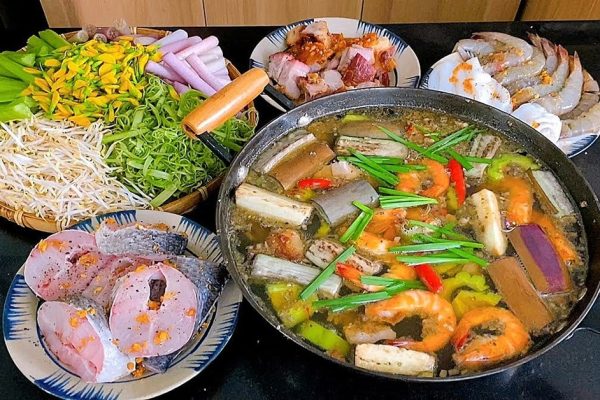 Traditional hotpot in Vietnam - must-try once in a lifetime