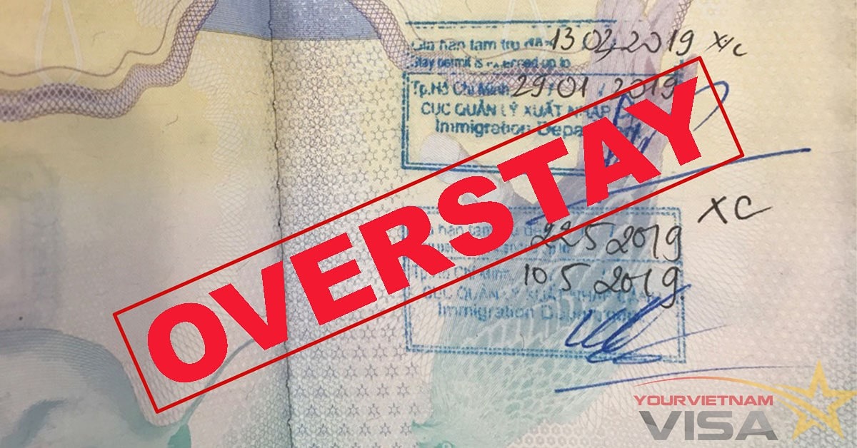 What should you do if overstay visa Vietnam?